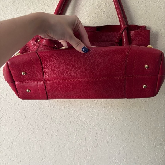 Dolce & Gabbana | Women's Red Leather Shoulder Bag - Picture 7 of 15